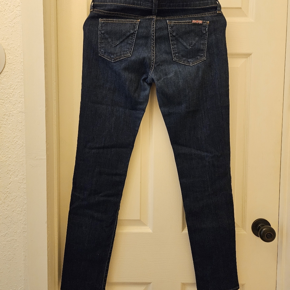 Hudson, 28, Women's Skinny Dark Blue Jeans